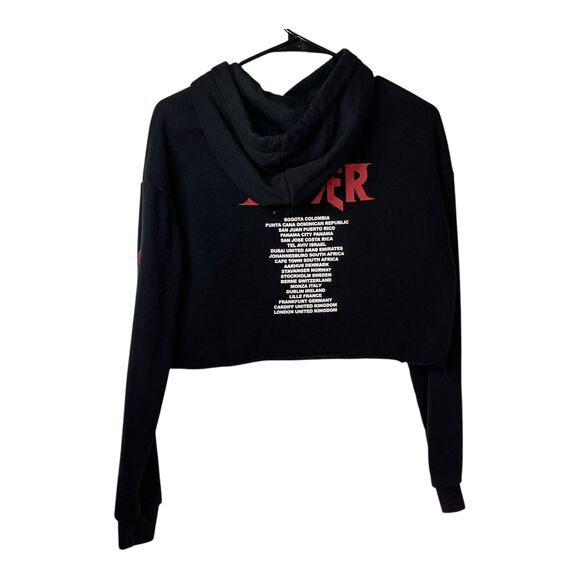 Justin Bieber Purpose Stadium Tour Cropped Hoodie – Women’s XS - Picture 4 of 9